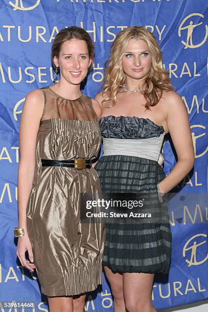 Jacqueline Sackler and Claire Bernard attend the Annual Winter Dance at the American Museum of Natural History in New York City.