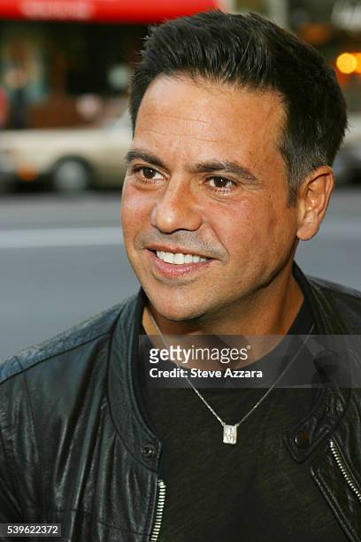Narcisco Rodriguez arrives to host "Dancebrazil Presents Third Annual Noite Na Bahia" at the Joyce Theate, in New York City.