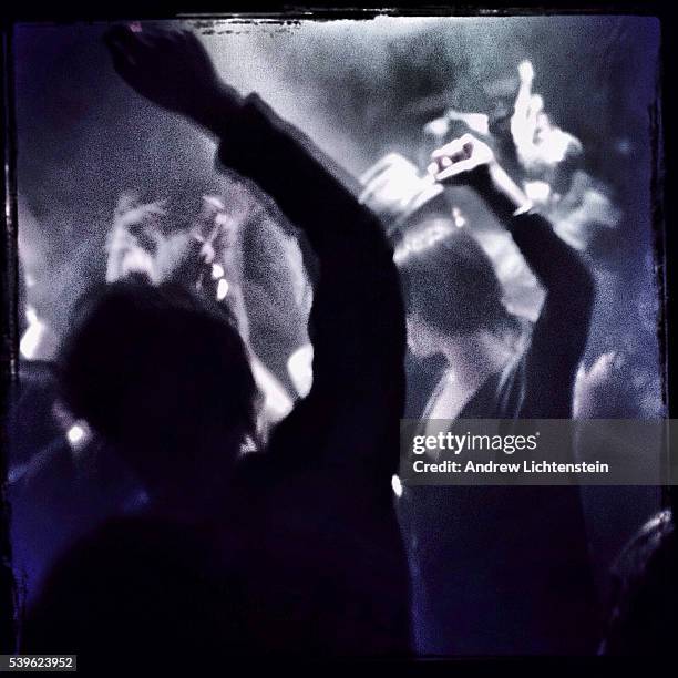 Dancers at a Manhattan nightclub.