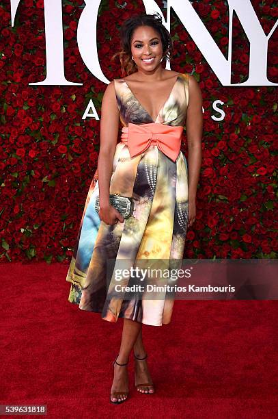 Alicia Quarles attends the 70th Annual Tony Awards at The Beacon Theatre on June 12, 2016 in New York City.