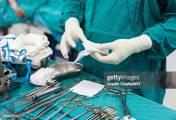 Scrub Instruments 227 Operation Room And Gauze Stock Photos, High-Res Pictures, and ...