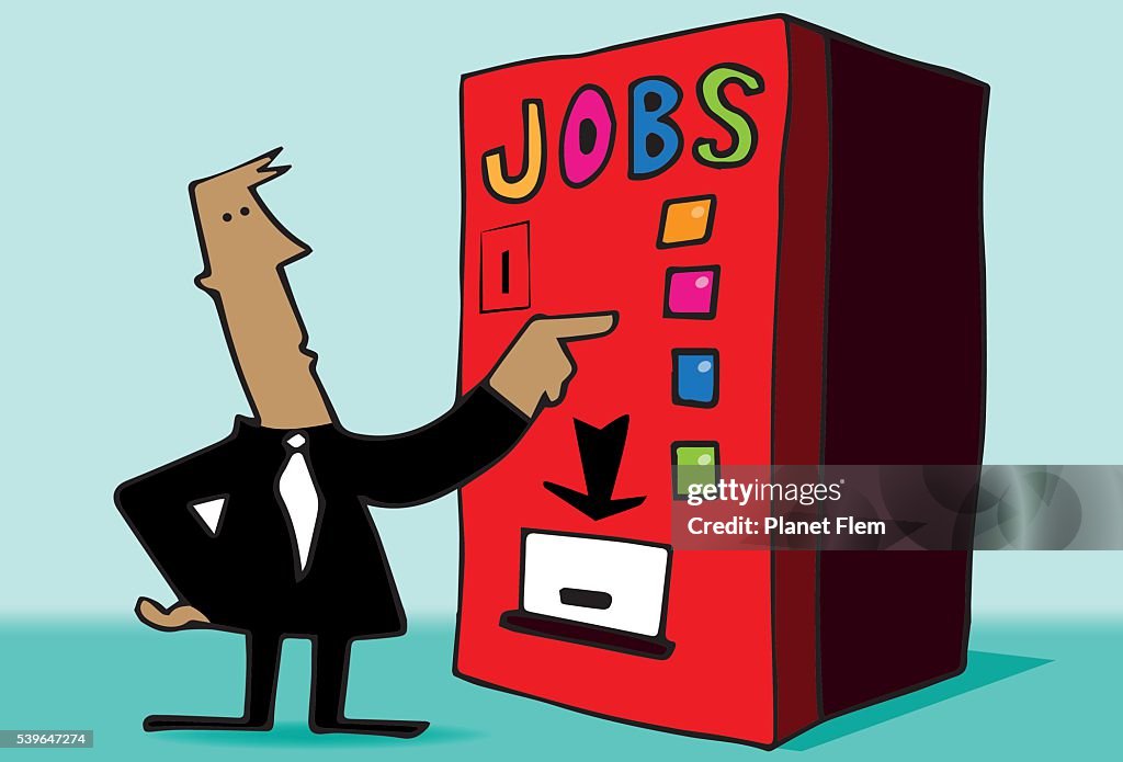 Run Job Machine Job Machine High-Res Vector Graphic - Getty Images