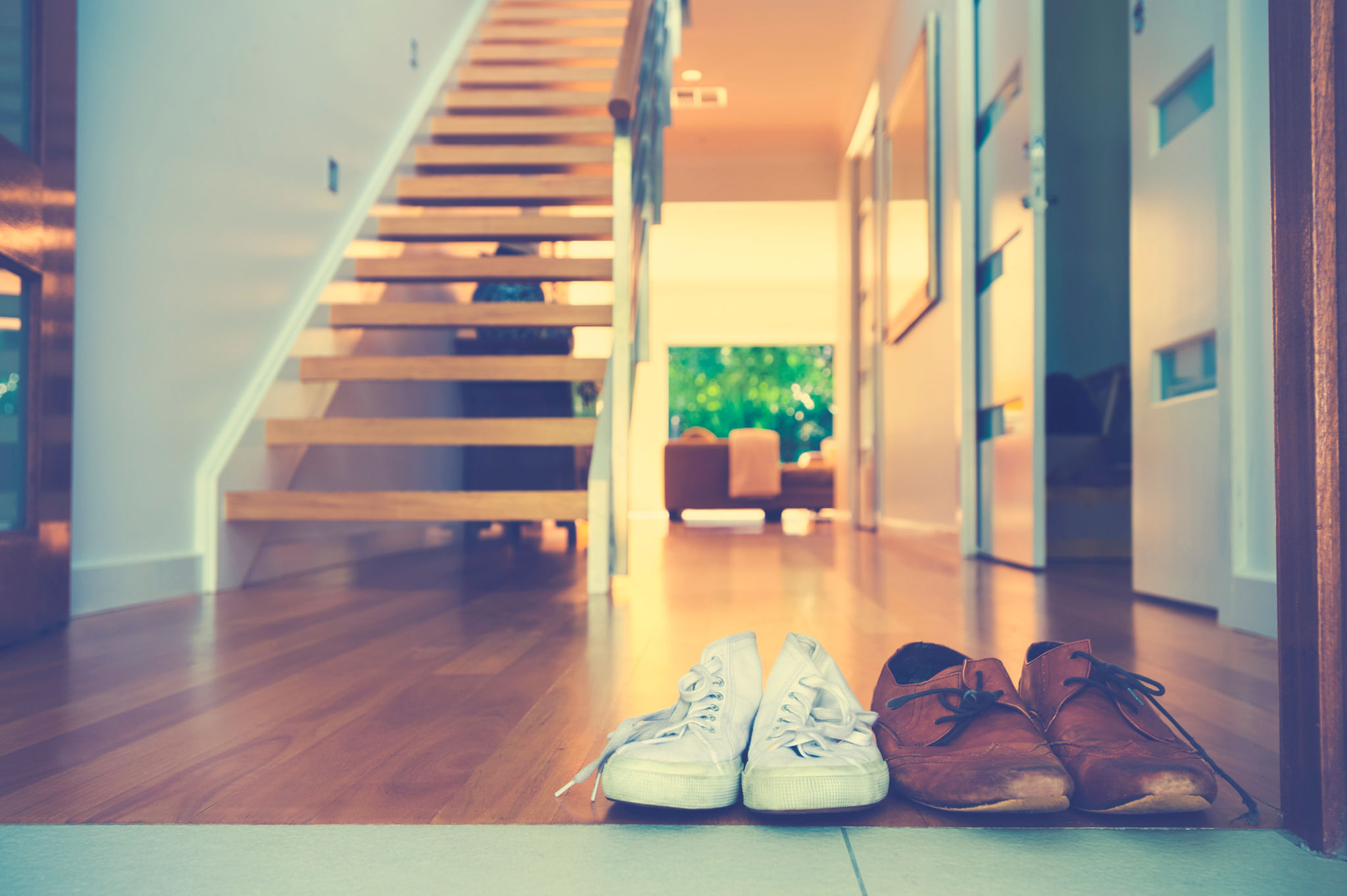 shoe-free home