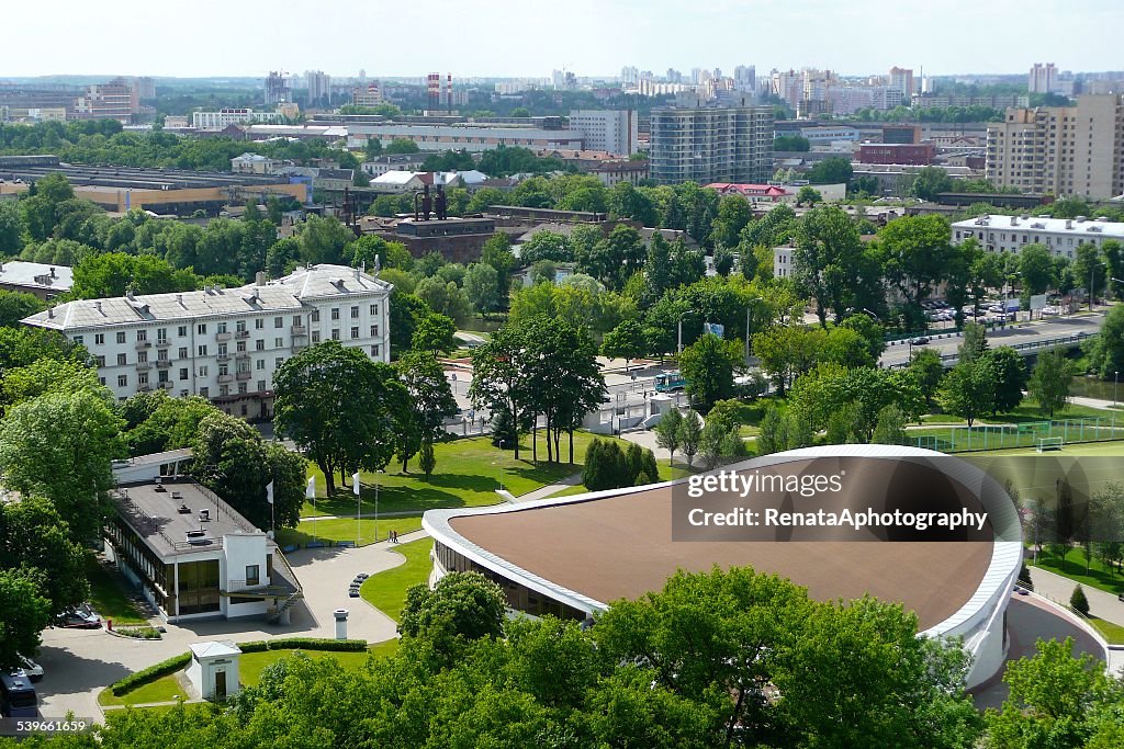 Belarus, Minsk, View of city
