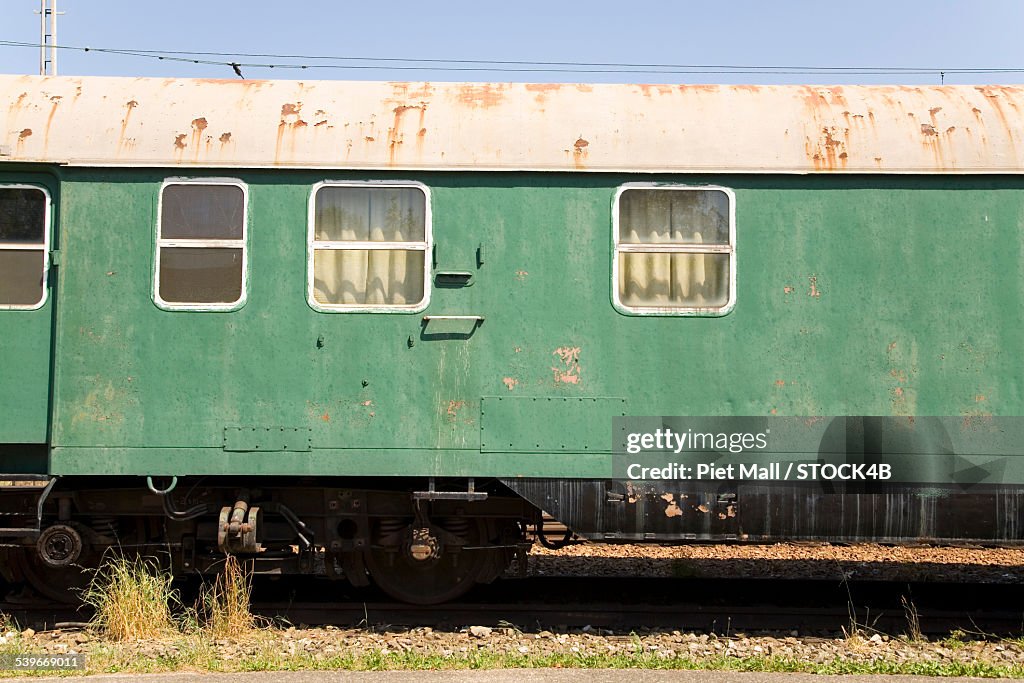 Old railroad car