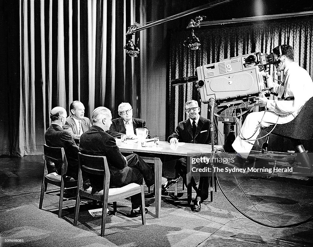 The Big Picture. Liberals Harold Holt and Billy McMahon oppose Labor's Arthur Ca