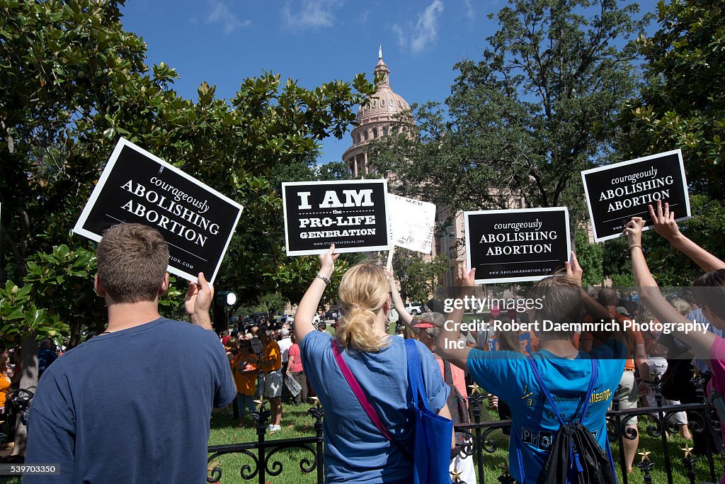 USA - Texas House Debates Abortion Bill