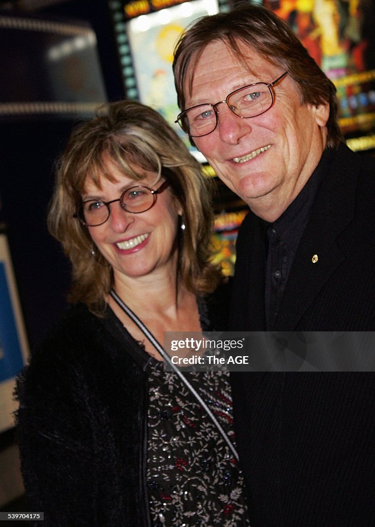 Fred and Mary Schepisi arrive at the Melbourne International Film Festival on 20