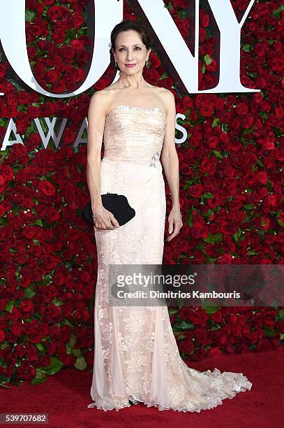 Actress Bebe Neuwirth attends the 70th Annual Tony Awards at The Beacon Theatre on June 12, 2016 in New York City.