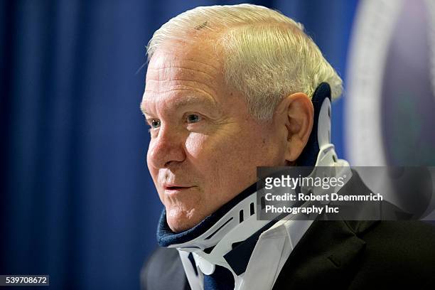 Former Defense Secretary Robert Gates talks about his new book, "Duty" that criticizes many Bush and Obama administration officials for what he...