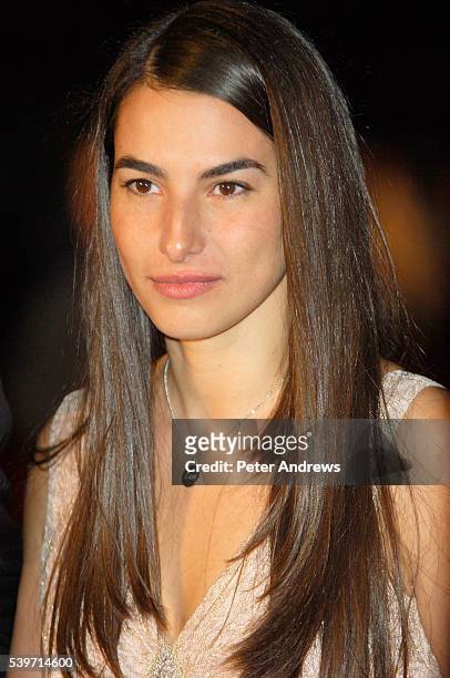 Annalisa Bugliani arrives at the UK Premiere of "Children of Men" at the Odeon Leicester Square.