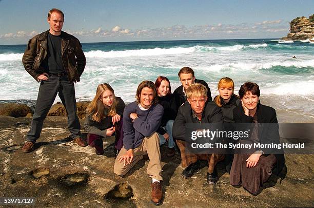 Blackrock, a movie written by Nick Enright and directed by Steve Vidler had its pre-production press conference at Bronte Beach.Pic Shows; The...