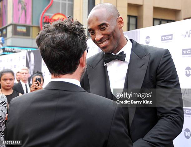 Director J.J. Abrams and NBA player Kobe Bryant attend American Film Institute's 44th Life Achievement Award Gala Tribute to John Williams at Dolby...