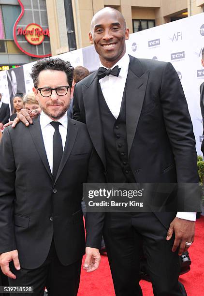 Director J.J. Abrams and NBA player Kobe Bryant attend American Film Institute's 44th Life Achievement Award Gala Tribute to John Williams at Dolby...