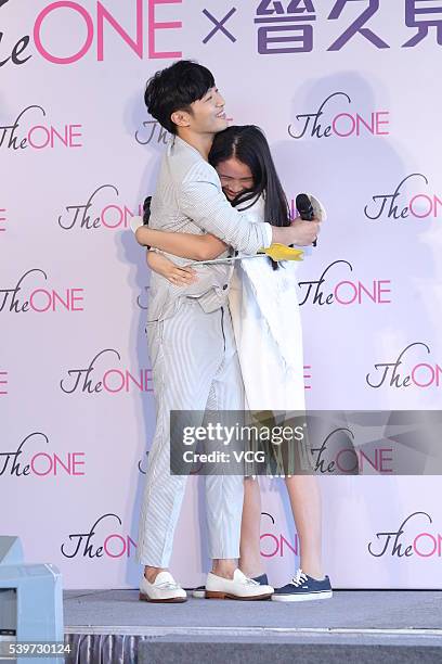 South Korean actor Jin Goo meets fans on June 12, 2016 in Hong Kong, Hong Kong.