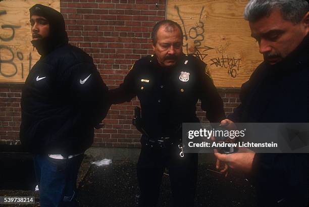 After making an arrest, police confiscate some marijuana and synthetic heroin. In the mid-1990s, East Bridgeport became a neighborhood of heavy drug...