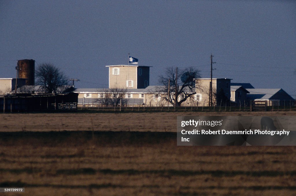 Branch Davidian Compound in Waco, Texas