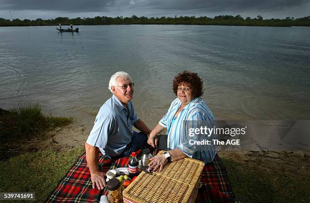 Locals for over 10 years, Lloyd and Doreen Welsh photographed for a new study which has shown that the people who live in the Tweed Heads area are...