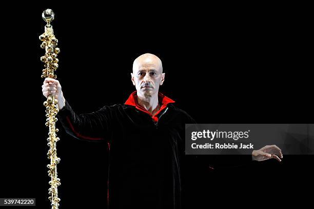 Cerc Gelabert of the Gelabert Azzopardi Companyia de Dansa in the production "Conquassabit" at the Festival Theatre as part of the Edinburgh...