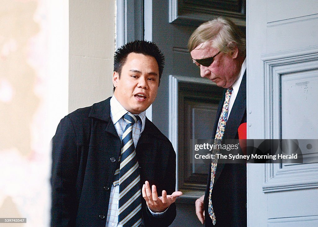 Eric Tam from Abbotsbury who is charged with supplying ecstacy at the Greenwood