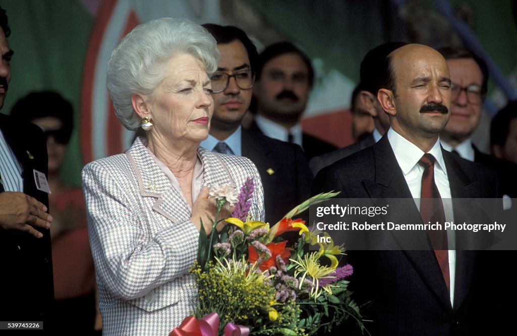 USA - Government - Texas Governor Ann Richards