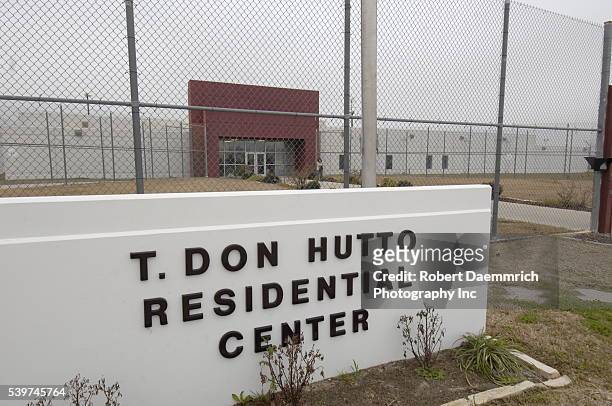 Taylor, TX February 9, 2007: The privately-run T. Don Hutto Residential Center is one of only two federal Immigration and Customs Enforcement...