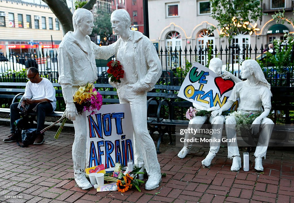 Mourners Remember Victims Of Mass Shooting At Orlando Nightclub
