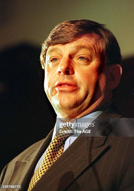 National Farmers Federal President Donald McGauchie at Brisbane graziers conference. 20 April 1998 THE AGE BUSINESS Picture by ROBERT ROUGH