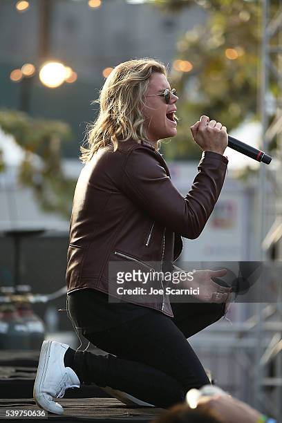 Conrad Sewell performs at LA PRIDE Music Festival And Parade 2016 on June 10, 2016 in West Hollywood, California.
