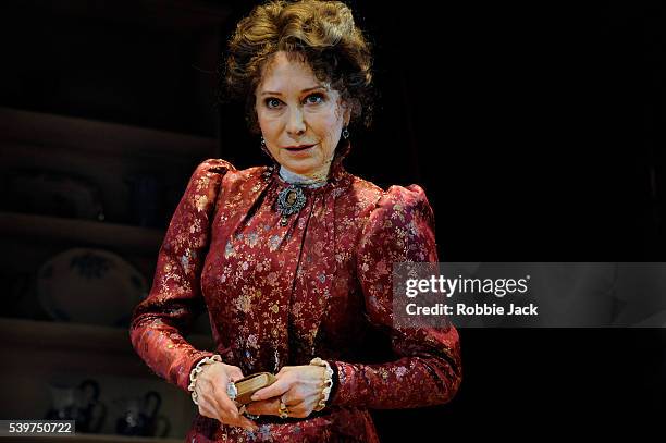 Felicity Kendal as Mrs Warren in the production of George Bernard Shaw's "Mrs Warren's Profession" directed by Michael Rudman at the Comedy Theatre...