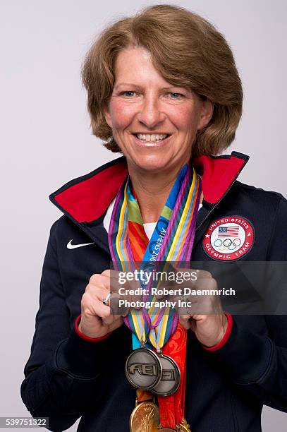 Equestrian Beezie Madden at the Team USA Media Summit in Dallas, TX in advance of the 2012 London Olympics.