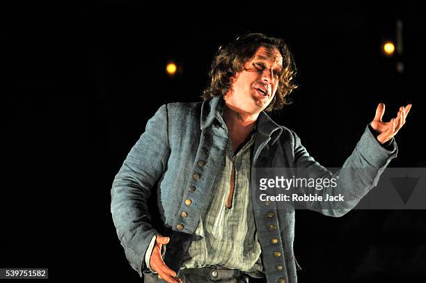 Jacques Imbrailo as Billy Budd in the Glyndebourne production of Benjamin Britten's "Billy Budd" directed by Michael Grandage and conducted by Mark...