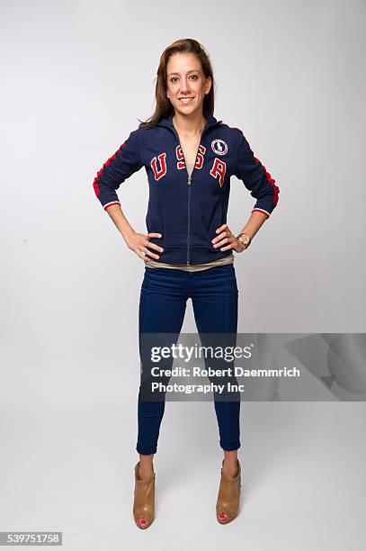 Taekwondo expert Diana Lopez at the Team USA Media Summit in Dallas, TX in advance of the 2012 London Olympics.