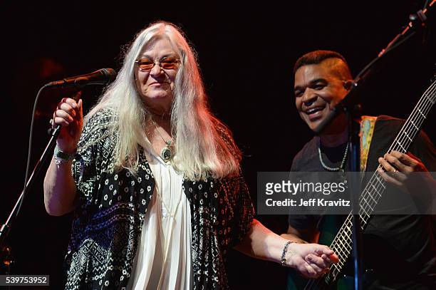 Recording artist Donna Jean Godchaux performs onstage with Dead & Co at What Stage during Day 4 of the 2016 Bonnaroo Arts And Music Festival on June...