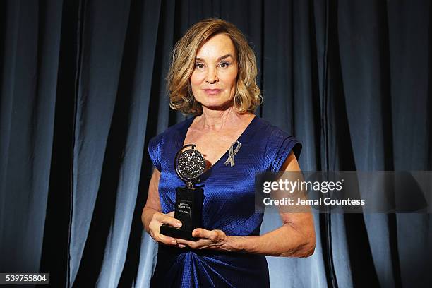 Actress Jessica Lange poses for a portrait at 2016 Tony Awards at The Beacon Theatre on June 12, 2016 in New York City.