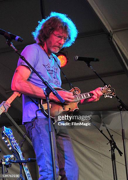Recording artists Sam Bush of Sam Bush Band performs onstage at That Tent during Day 4 of the 2016 Bonnaroo Arts And Music Festival on June 12, 2016...