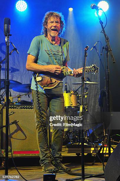 Recording artist Sam Bush of Sam Bush Band performs onstage at That Tent during Day 4 of the 2016 Bonnaroo Arts And Music Festival on June 12, 2016...