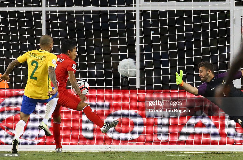 Brazil v Peru: Group B - Copa America Centenario