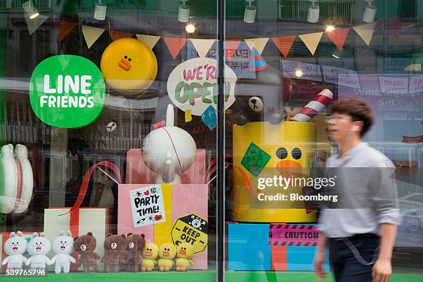 Line Friends Retail Line Friends Photos and Premium High Res Pictures - Getty Images