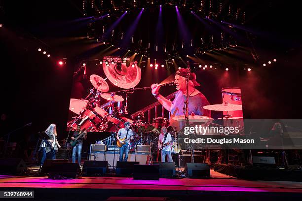 Oteil Burbridge, Donna Jean Godchaux, John Mayer and Bob Weir of Dead and Co. Perform at the Bonnaroo Music and Arts Festival 2016 on June 12, 2016...