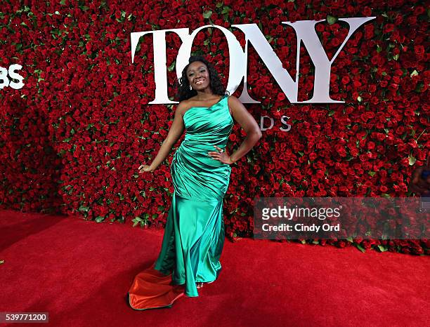 Actress Saycon Sengbloh attends the 70th Annual Tony Awards at The Beacon Theatre on June 12, 2016 in New York City.