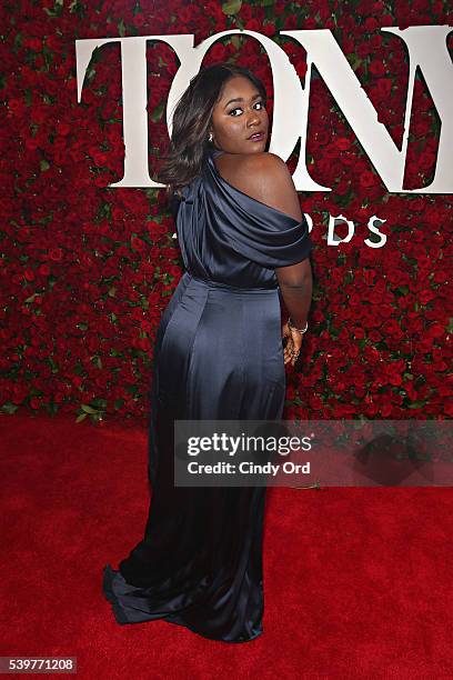 Actress Danielle Brooks attends the 70th Annual Tony Awards at The Beacon Theatre on June 12, 2016 in New York City.