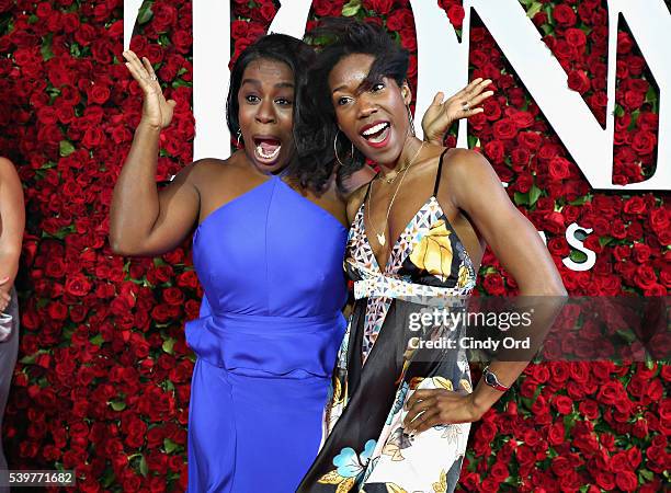 Actress Uzo Aduba attends the 70th Annual Tony Awards at The Beacon Theatre on June 12, 2016 in New York City.