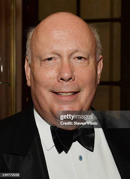 Actor Julian Fellowes attends the after party for the 2016 Tony Awards Gala presented by Porsche at the Plaza Hotel on June 12, 2016 in New York City.