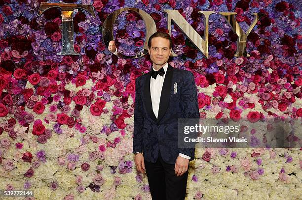 Producer Jordan Roth attends the after party for the 2016 Tony Awards Gala presented by Porsche at the Plaza Hotel on June 12, 2016 in New York City.