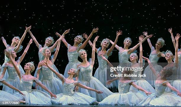Artists of the Royal Ballet in the production The Nutcracker at the Royal Opera House, Covent Garden, London.