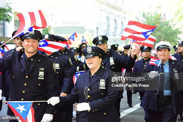 Hundreds of thousands filled the streets of Manhattan & Brooklyn to celebrate NYC's 59th annual Puerto Rico Day starting with a parade led by mayor...