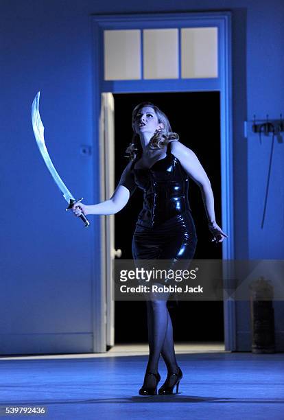 Ana Maria-Labin as Armida in George Frideric Handel's "Rinaldo" directed by Robert Carsen and conducted by Laurence Cummings at Glyndebourne.