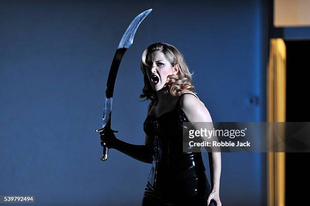 Ana Maria-Labin as Armida in George Frideric Handel's "Rinaldo" directed by Robert Carsen and conducted by Laurence Cummings at Glyndebourne.