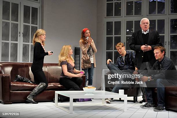 Sarah Chamberlain as Debra, Andree Bernard as Eve, Ruth Everett as Francis, Paul Trussell as Alan, Philip Voss as Charles and Neil Stuke as Brian in...